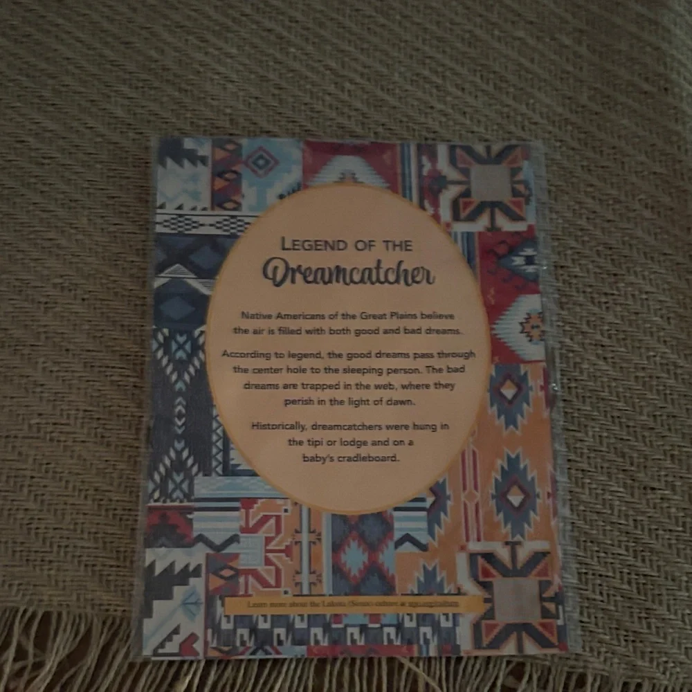 Brown and White Dreamcatcher Wall Decor